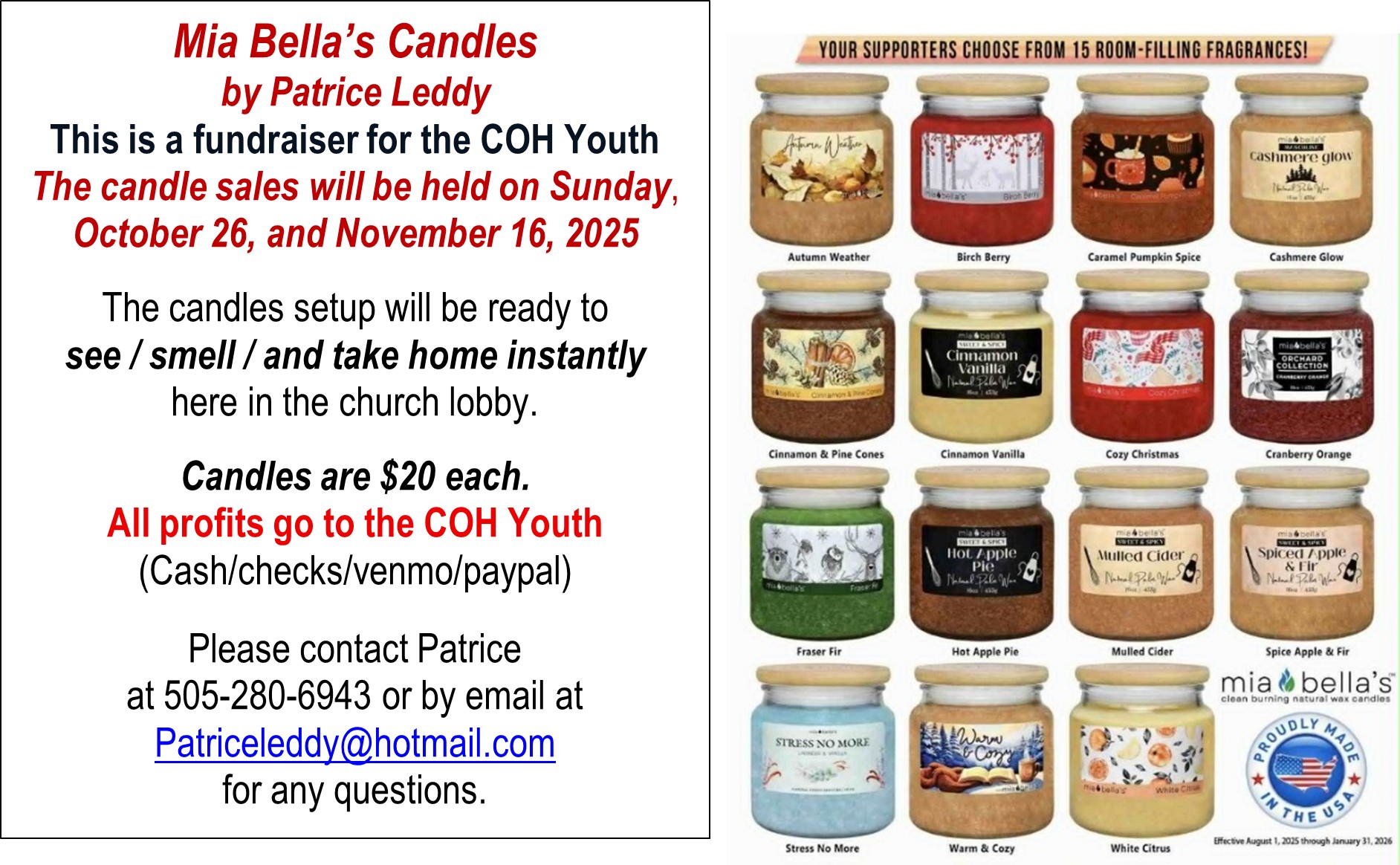 Candles UPDATE